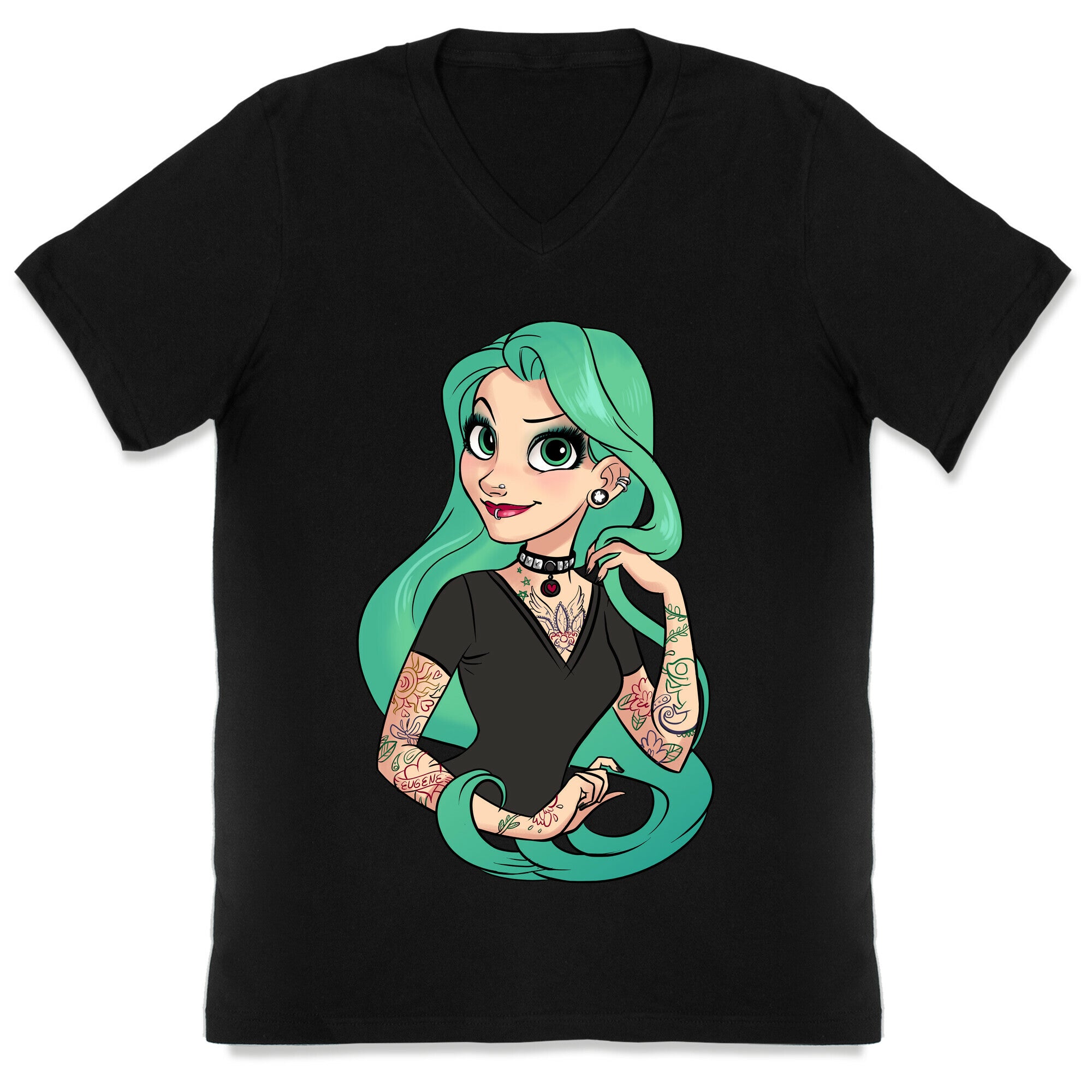 Punk Rapunzel V-Neck
